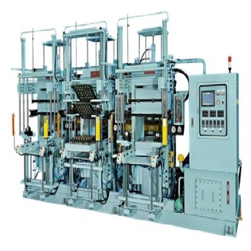 AUTOMATIC VACUUM RUBBER MOLDING PRESS | VERTICAL VACUUM INJECTION RUBBER MOLDING PRESS, VACUUM INJECTION RUBBER MOLDING PRESS, Vacuum device, RUBBER MOLD
