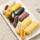 detail image3 Korean Traditional Rice Cakes – Sweet Paste Garaetteok & Castella Injeolmi 6-piece Set
